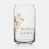 Wildblumen Hochzeitsscups