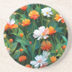 Wildblumen im Bereich 20632 Getränkeuntersetzer