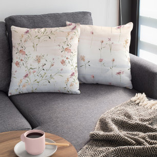 Wildblumen im Frühjahr Kissen