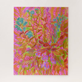 Wildblumen im Norden Farbenfrohe Sommerblumen Kuns