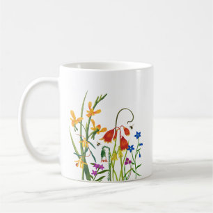 Wildblumen im Sommer Kaffeetasse