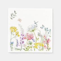 Wildblumen im Sommer Wiesen