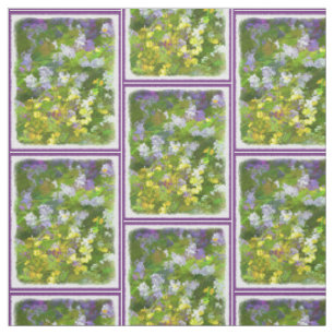 Wildblumen Impasto Malerei - Originelle Blume Kuns Stoff