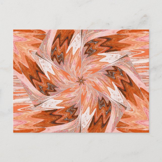 WILDBLUMEN IN ABSCHNITTEN 5 Postkarte (Vorderseite)