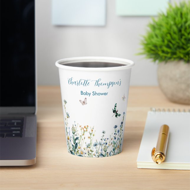 Wildblumen in Blütendusche Pappbecher (InSitu)