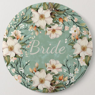 Wildblumen in Braun Blume Button