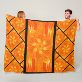 Wildblumen in Pastellen 11 Fleecedecke