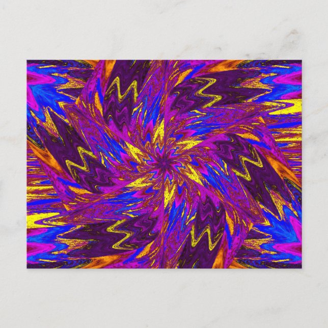 WILDBLUMEN IN PASTELS 14 Postkarte (Vorderseite)