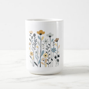 Wildblumen Kaffeetasse