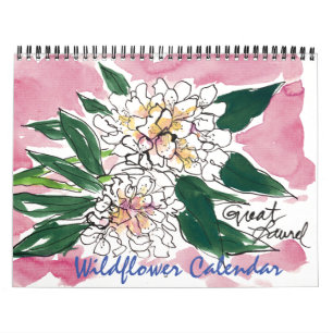 Wildblumen Kalender