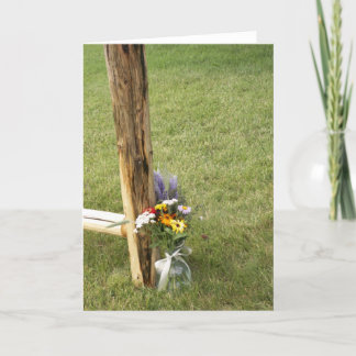 Wildblumen Karte
