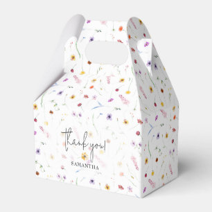 Wildblumen Kinderdusche Geschenkschachtel