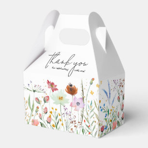 Wildblumen Kinderdusche Geschenkschachtel