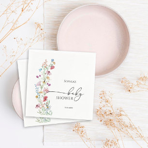 Wildblumen Kinderdusche Serviette