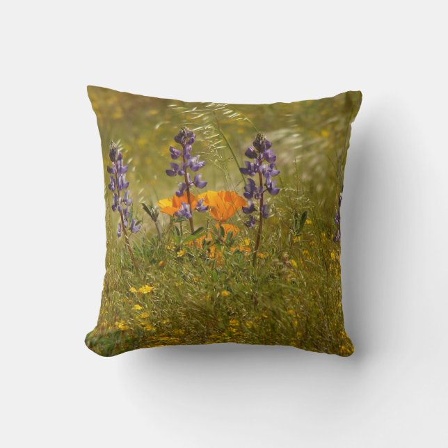 Wildblumen-Kissen Kissen (Vorderseite)