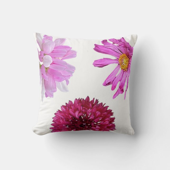 'Wildblumen-Kissen Kissen (Vorderseite)