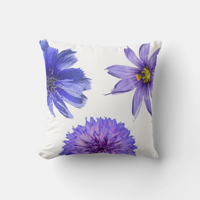 'Wildblumen-Kissen Kissen (Vorderseite)