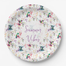 Wildblumen & Kolibri Sommer Stimmung