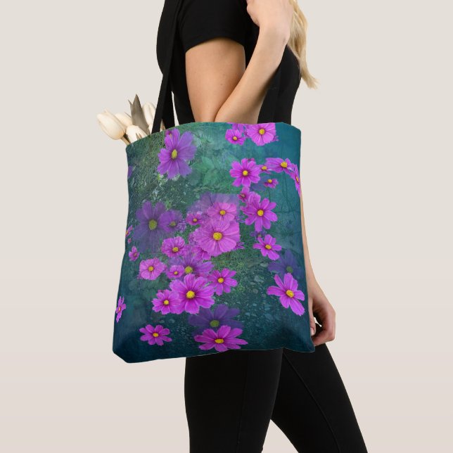 Wildblumen Kosmos All-over-Tasche Tasche (Von Nahem)