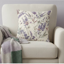 Wildblumen-Lavendel-Boho-Blumenmuster