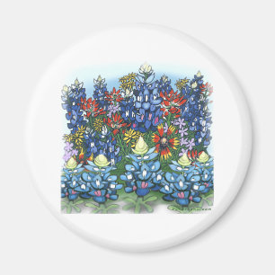 Wildblumen Magnet