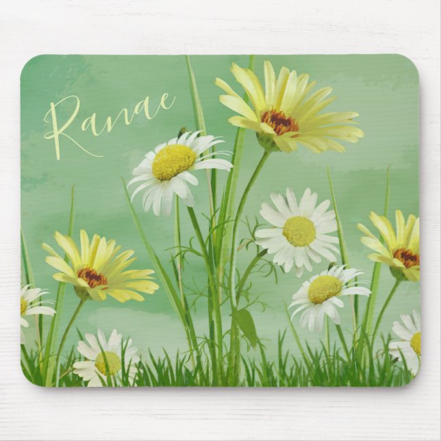 Wildblumen Maus-Pad Mousepad (Vorne)