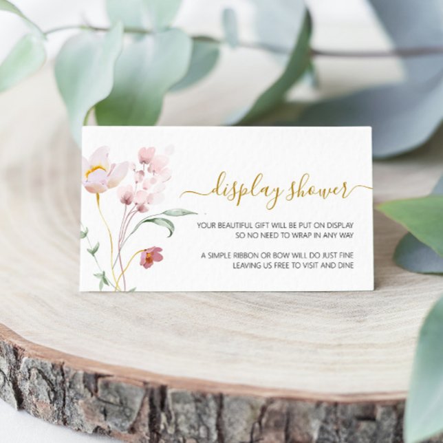 Wildblumen mit Dusche für sanfte Bildschirme Begleitkarte (Von Creator hochgeladen)