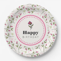 Wildblumen mit rosa und grünem langen Stechen Gebu