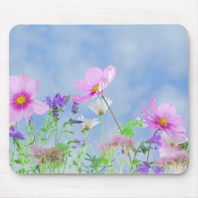 Wildblumen Mousepad (Vorne)