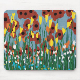 Wildblumen Mousepad