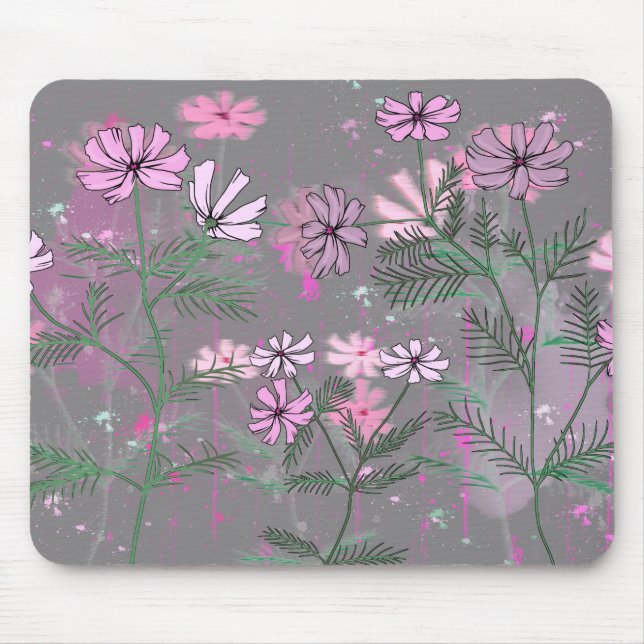 Wildblumen Mousepad (Vorne)