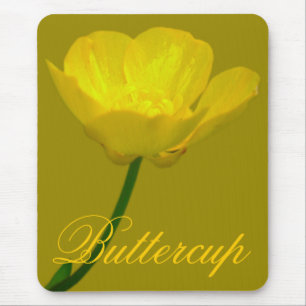 Wildblumen Mousepad Buttercup Computergeschenke