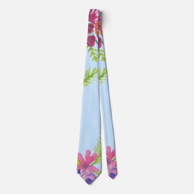 Wildblumen Muster Leggings Wrapping P Krawatte (Vorderseite)
