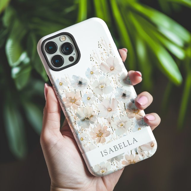 Wildblumen-Muster Personalisiert Case-Mate iPhone Hülle (Von Creator hochgeladen)