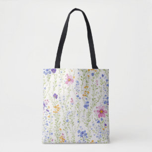 Wildblumen-Muster  Tasche