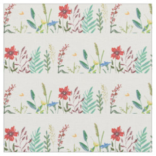 Wildblumen Niedliche Blume Stoff