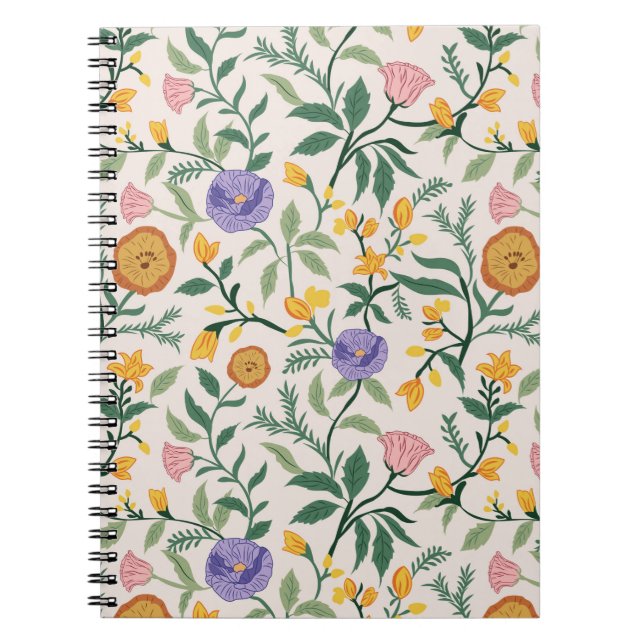 Wildblumen Notizblock (Vorderseite)