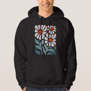 Wildblumen Oversified Floral Boho Geschenke Blume Hoodie