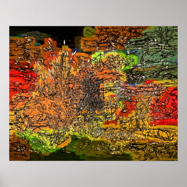 WILDBLUMEN POSTER (Vorne)