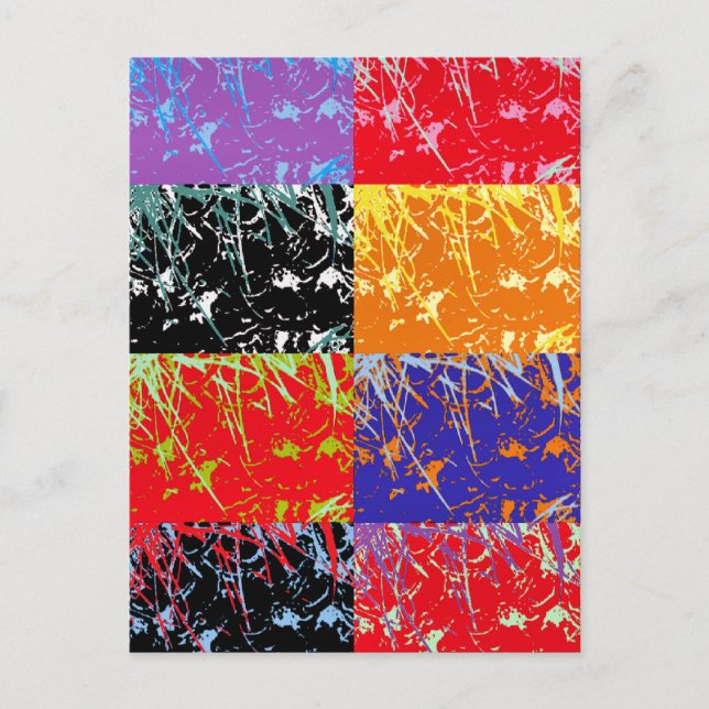 WILDBLUMEN POSTKARTE (Vorderseite)