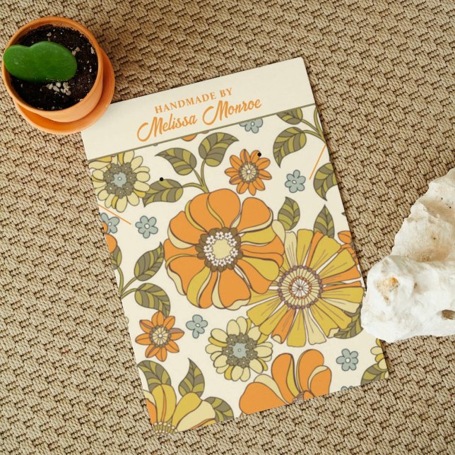 Wildblumen Retro Necklace Erring Juwelendisplay (Von Creator hochgeladen)