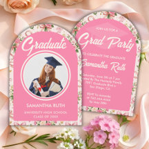 Wildblumen-Rosa-gestreifte Schleifen und Bänder Ab