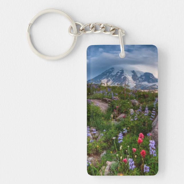 Wildblumen Schlüsselanhänger (Vorderseite)