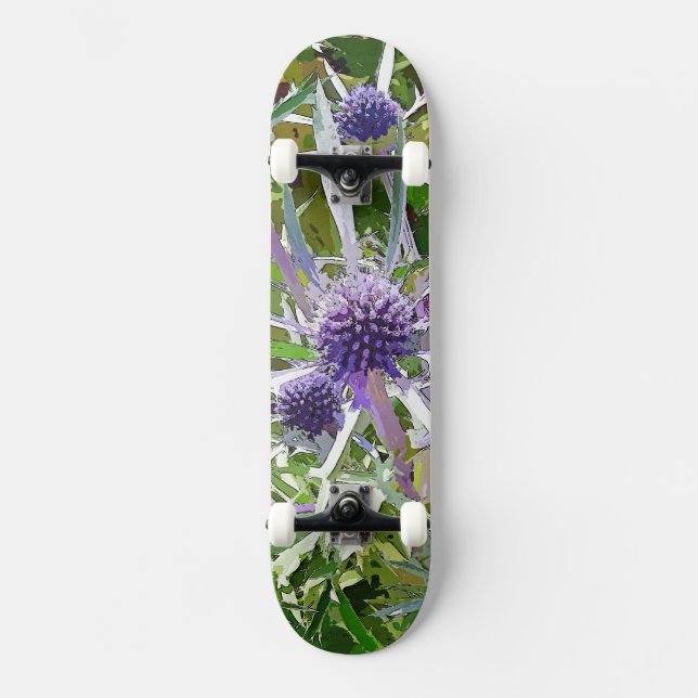 WILDBLUMEN SKATEBOARD (Vorderseite)