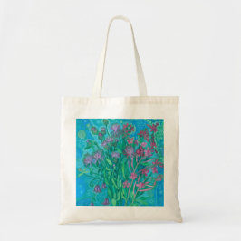Wildblumen Sommer Blume Bouquet Blumenbemalung Tragetasche