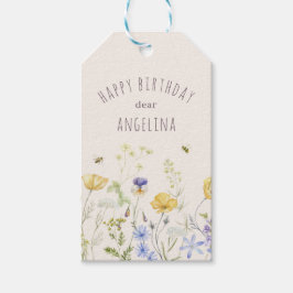Wildblumen, Sommerblicke Geschenkanhänger