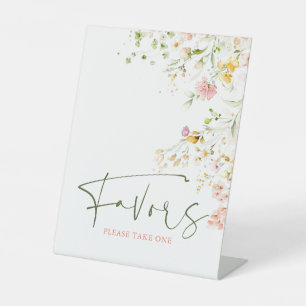 Wildblumen Sommerwiese Geschenke Schild