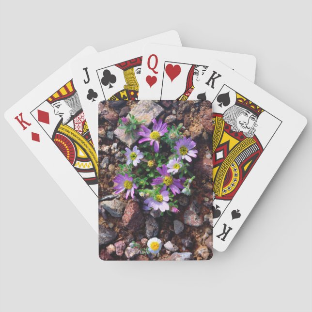 Wildblumen Spielkarten (Rückseite)