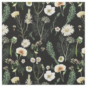 Wildblumen Stoff