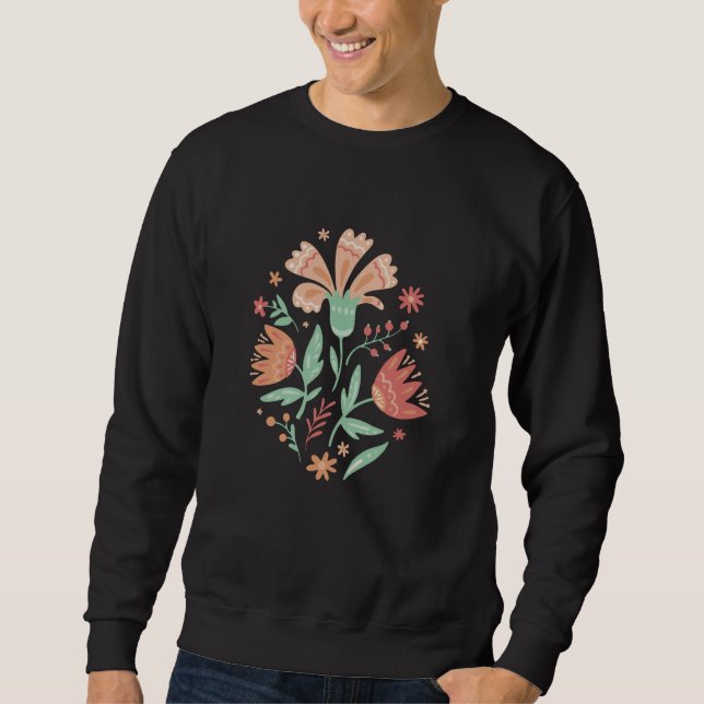 Wildblumen Sweatshirt (Vorderseite)